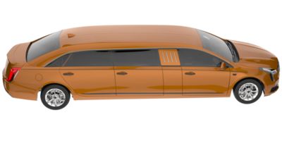 voiture moderne isolée sur fond transparent. rendu 3d - illustration png