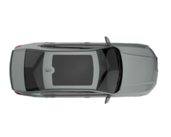 moderno auto isolato su trasparente sfondo. 3d interpretazione - illustrazione png