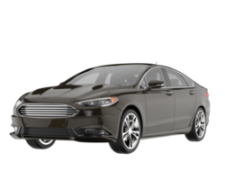 carro moderno isolado em fundo transparente. renderização 3D - ilustração png