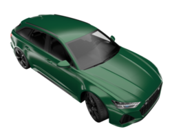 carro moderno isolado em fundo transparente. renderização 3D - ilustração png