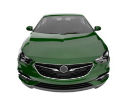 Modern car isolated on transparent background. 3d rendering - illustration png