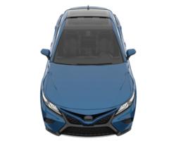 voiture moderne isolée sur fond transparent. rendu 3d - illustration png