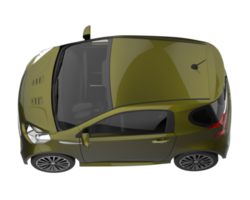 modern auto geïsoleerd Aan transparant achtergrond. 3d renderen - illustratie png