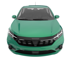 Modern car isolated on transparent background. 3d rendering - illustration png