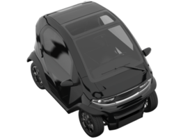 voiture moderne isolée sur fond transparent. rendu 3d - illustration png