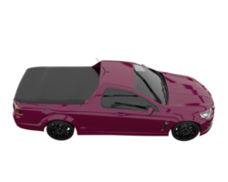 voiture moderne isolée sur fond transparent. rendu 3d - illustration png