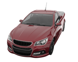 Modern car isolated on transparent background. 3d rendering - illustration png