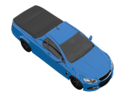 Modern car isolated on transparent background. 3d rendering - illustration png