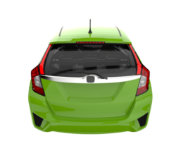 Modern car isolated on transparent background. 3d rendering - illustration png