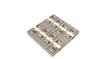 Stacked Fifty Dollar Bills - Great for Topics Like Business, Finance etc. video