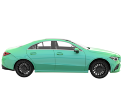 modern auto geïsoleerd Aan transparant achtergrond. 3d renderen - illustratie png