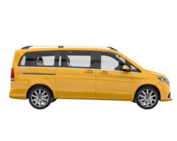 modern auto geïsoleerd Aan transparant achtergrond. 3d renderen - illustratie png