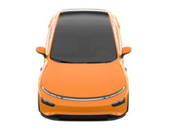 voiture de muscle isolée sur fond transparent. rendu 3d - illustration png