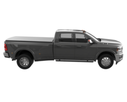 Pickup truck isolated on transparent background. 3d rendering - illustration png