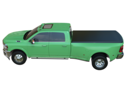 Pickup truck isolated on transparent background. 3d rendering - illustration png