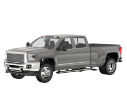 Pickup truck isolated on transparent background. 3d rendering - illustration png