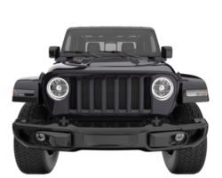 Pickup truck isolated on transparent background. 3d rendering - illustration png