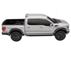 Pickup truck isolated on transparent background. 3d rendering - illustration png