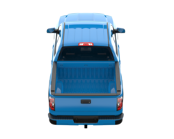 oppakken vrachtauto geïsoleerd Aan transparant achtergrond. 3d renderen - illustratie png