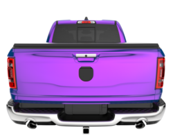 Pickup truck isolated on transparent background. 3d rendering - illustration png