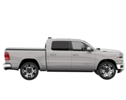 Pickup truck isolated on transparent background. 3d rendering - illustration png