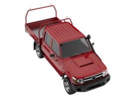 carro de corrida isolado em fundo transparente. renderização 3D - ilustração png