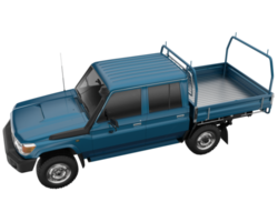 Race car isolated on transparent background. 3d rendering - illustration png