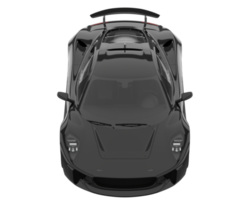 carro de corrida isolado em fundo transparente. renderização 3D - ilustração png