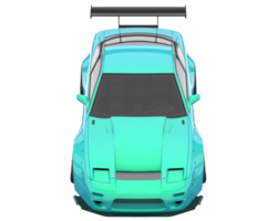 Realistic SUV isolated on transparent background. 3d rendering - illustration png
