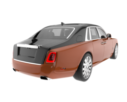 Realistic SUV isolated on transparent background. 3d rendering - illustration png