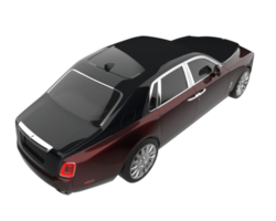Realistic SUV isolated on transparent background. 3d rendering - illustration png