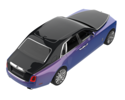 Realistic SUV isolated on transparent background. 3d rendering - illustration png