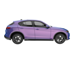 realistisk sUV isolerat på transparent bakgrund. 3d tolkning - illustration png