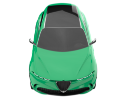 suv réaliste isolé sur fond transparent. rendu 3d - illustration png