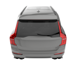 suv réaliste isolé sur fond transparent. rendu 3d - illustration png