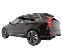 Realistic SUV isolated on transparent background. 3d rendering - illustration png