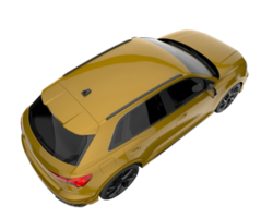 realistisk sUV isolerat på transparent bakgrund. 3d tolkning - illustration png