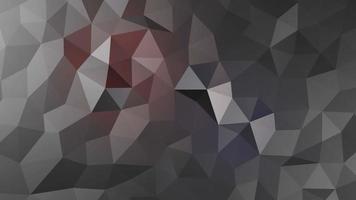 3d abstrato triangular textura video