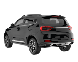 realistico suv isolato su trasparente sfondo. 3d interpretazione - illustrazione png