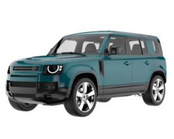 realistisk sUV isolerat på transparent bakgrund. 3d tolkning - illustration png