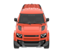 suv réaliste isolé sur fond transparent. rendu 3d - illustration png