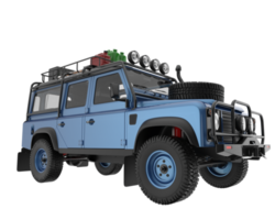 suv realista isolado em fundo transparente. renderização 3D - ilustração png