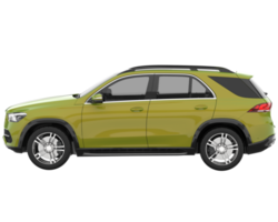 realistisk sUV isolerat på transparent bakgrund. 3d tolkning - illustration png