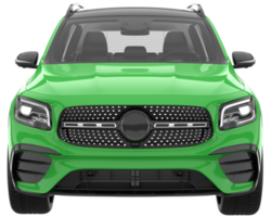 Realistic SUV isolated on transparent background. 3d rendering - illustration png