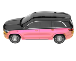 realistisk sUV isolerat på transparent bakgrund. 3d tolkning - illustration png