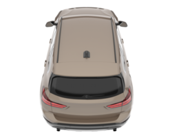 realistisk sUV isolerat på transparent bakgrund. 3d tolkning - illustration png