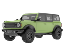 Realistic SUV isolated on transparent background. 3d rendering - illustration png