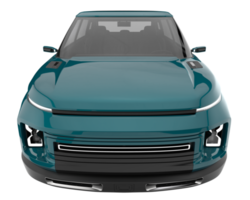 Realistic SUV isolated on transparent background. 3d rendering - illustration png