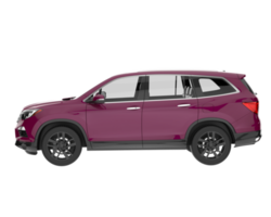 realistisk sUV isolerat på transparent bakgrund. 3d tolkning - illustration png