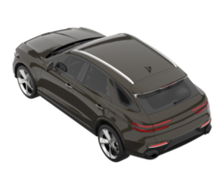 realistico suv isolato su trasparente sfondo. 3d interpretazione - illustrazione png